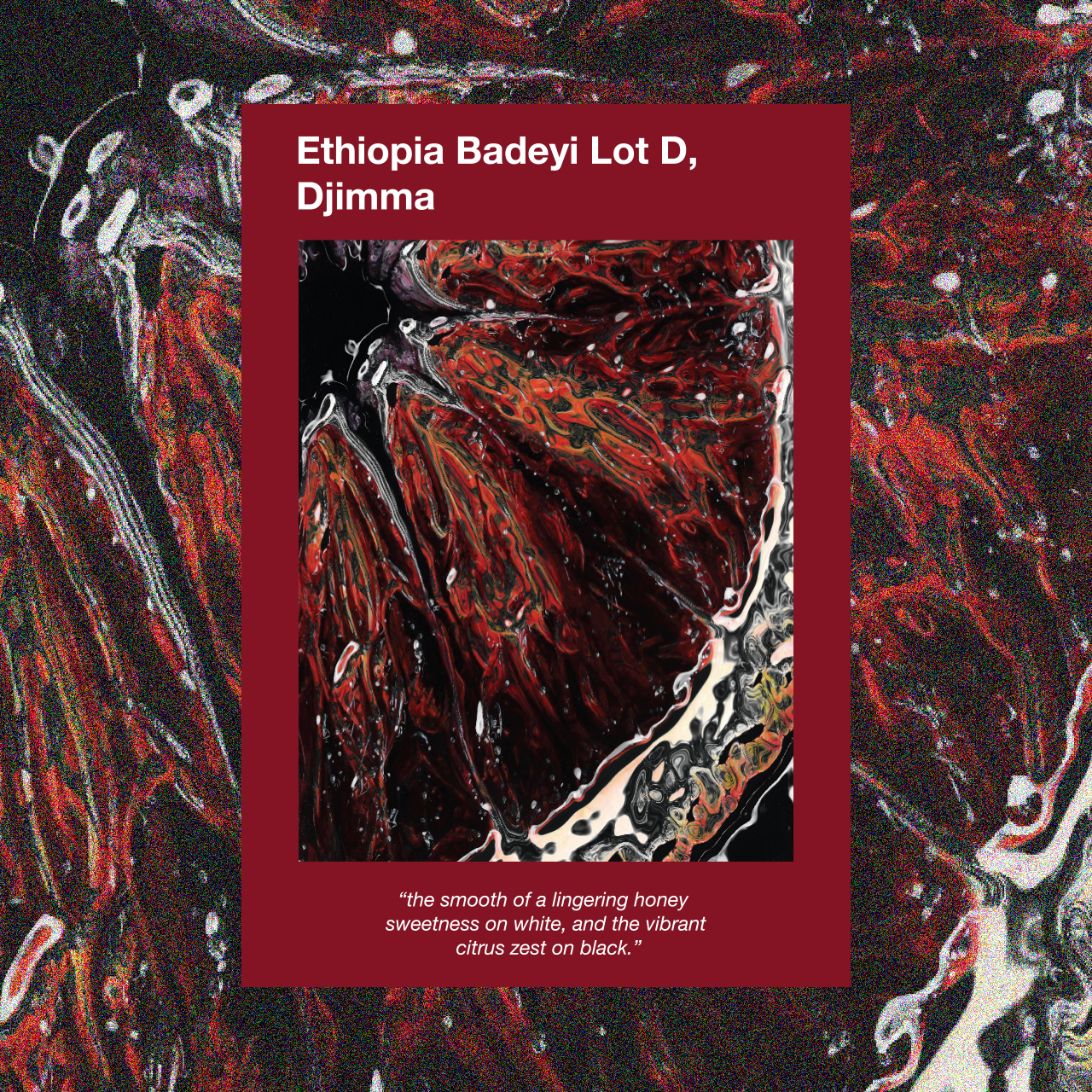 Ethiopia Badeyi Lot D, Djimma (Natural)
